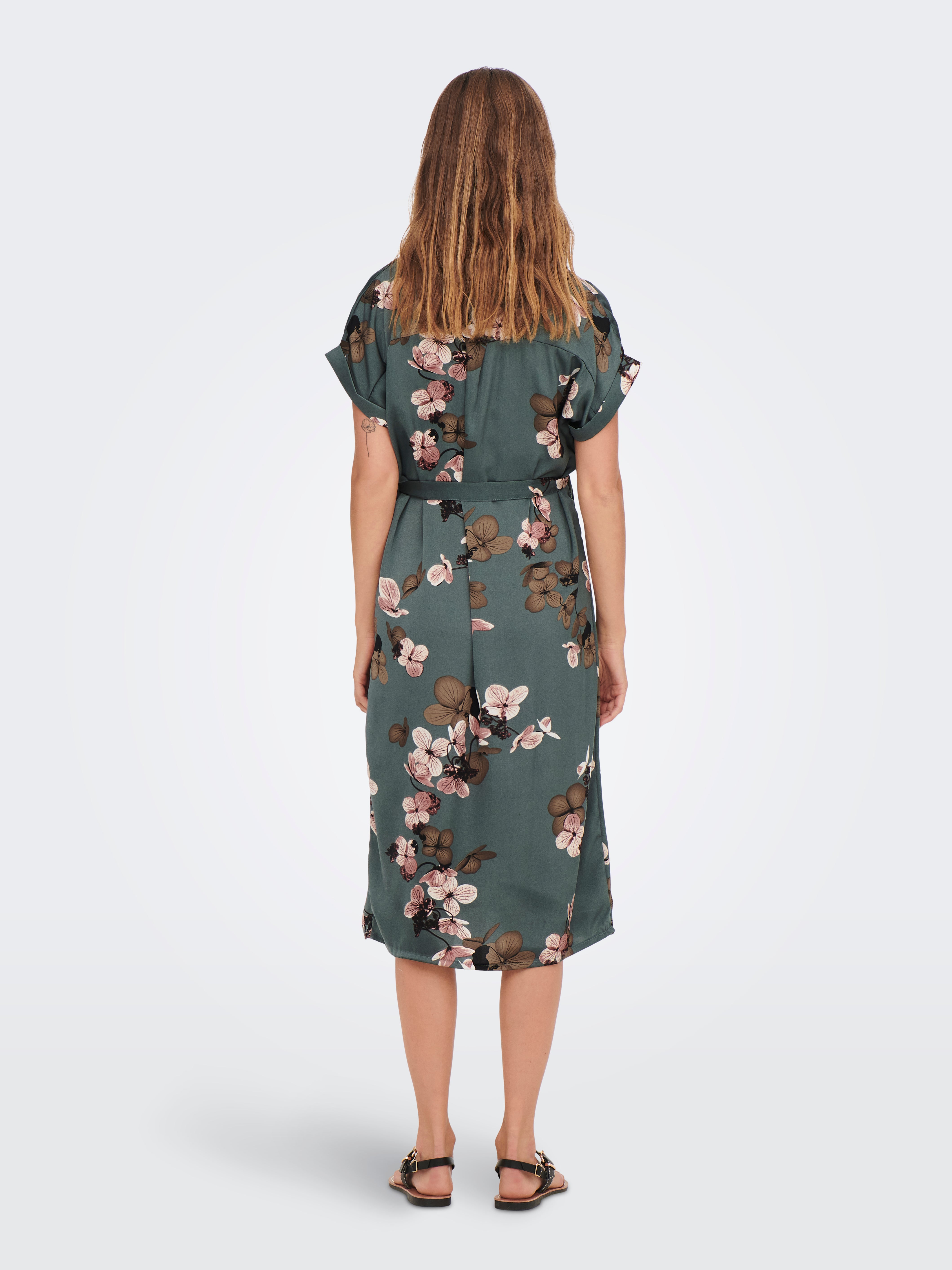 Monteau green outlet dress