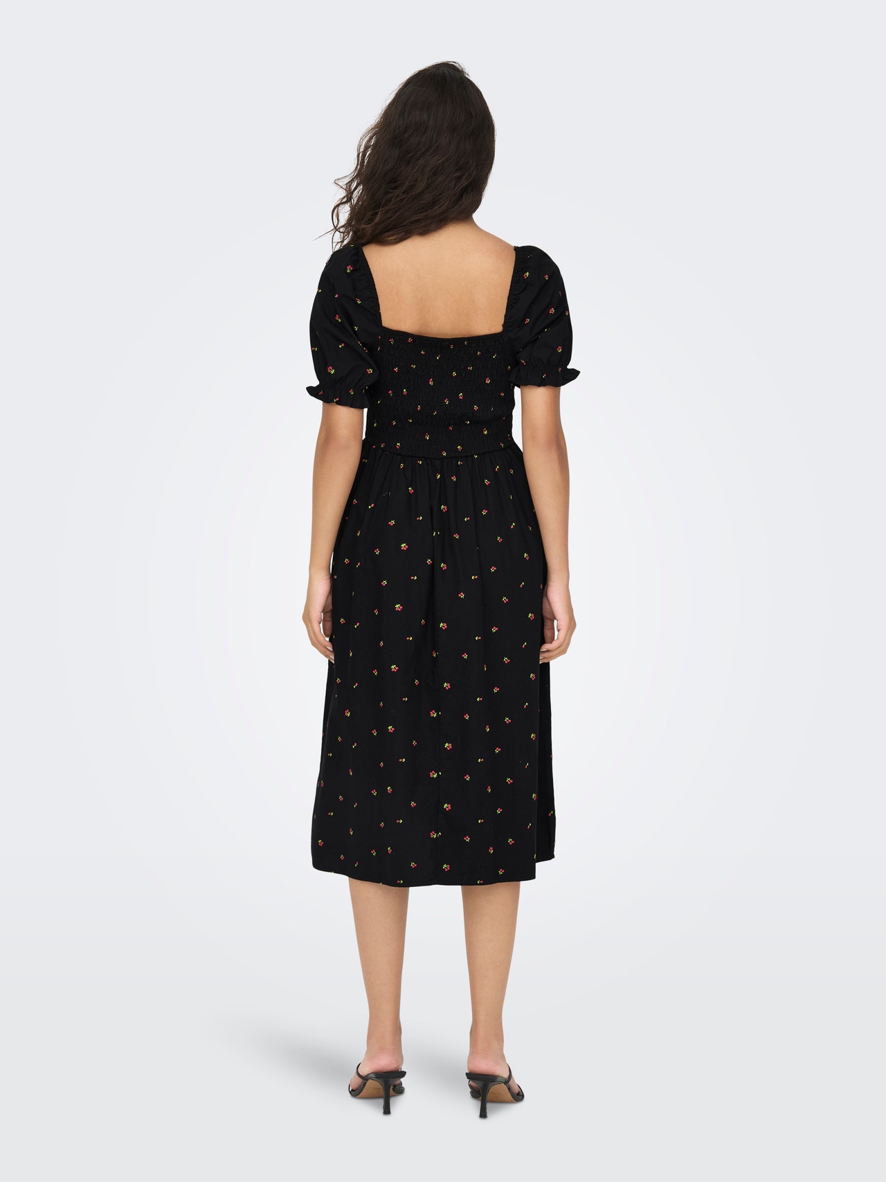 ONLY Midi Smock Dress -Black - 15272522