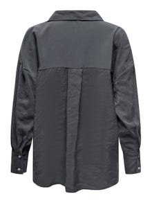ONLY Överdimensionerad passform Skjortkrage Manschetter med knappar Nedsänkta axlar Skjorta -Phantom - 15272523
