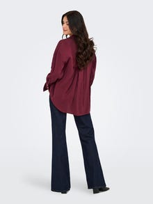 ONLY ONLZAZIMA Shirt -Burgundy - 15272523