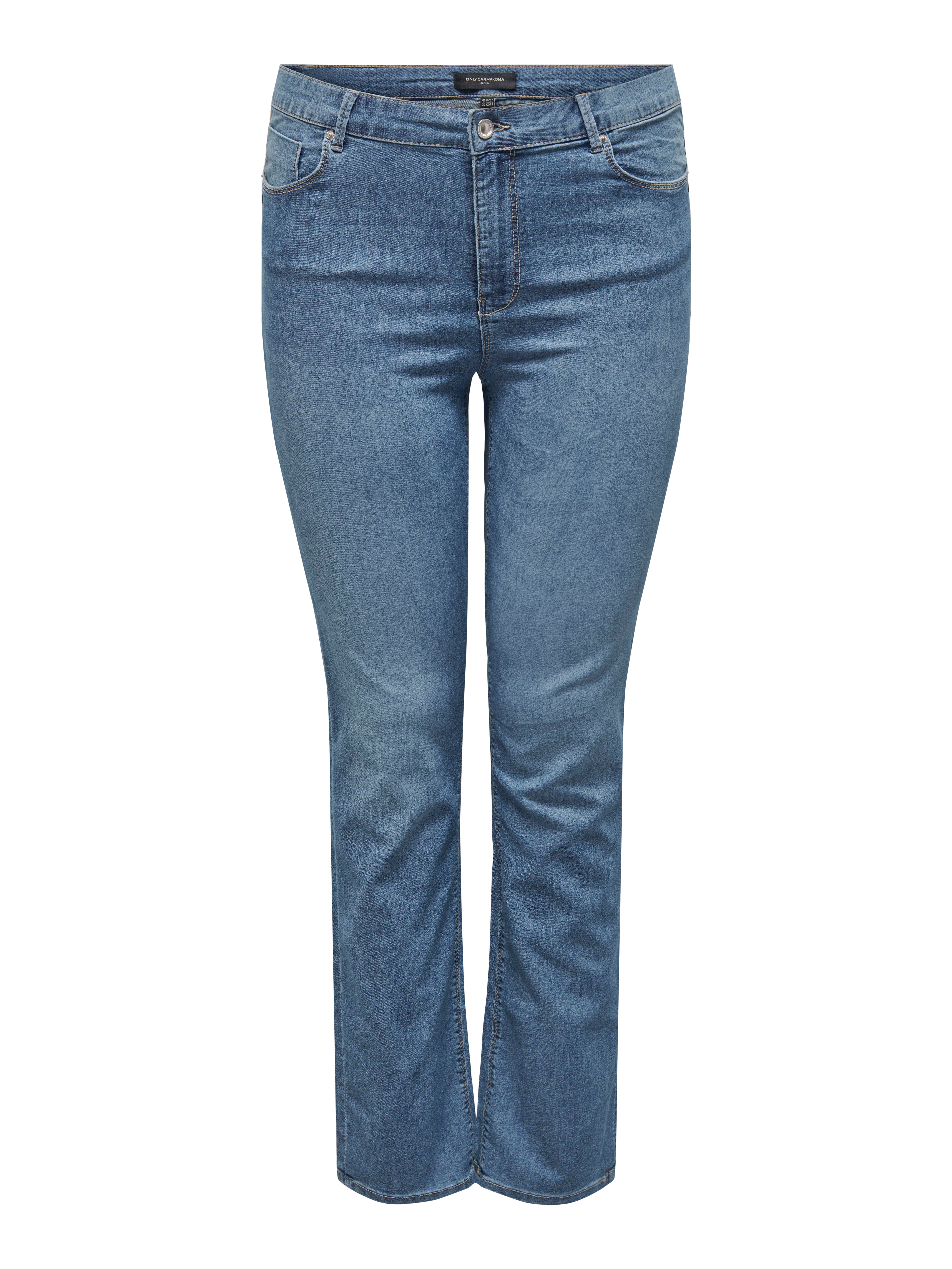 Thumbnail - Carhiris Mittlere Taille Gerade Geschnitten Jeans