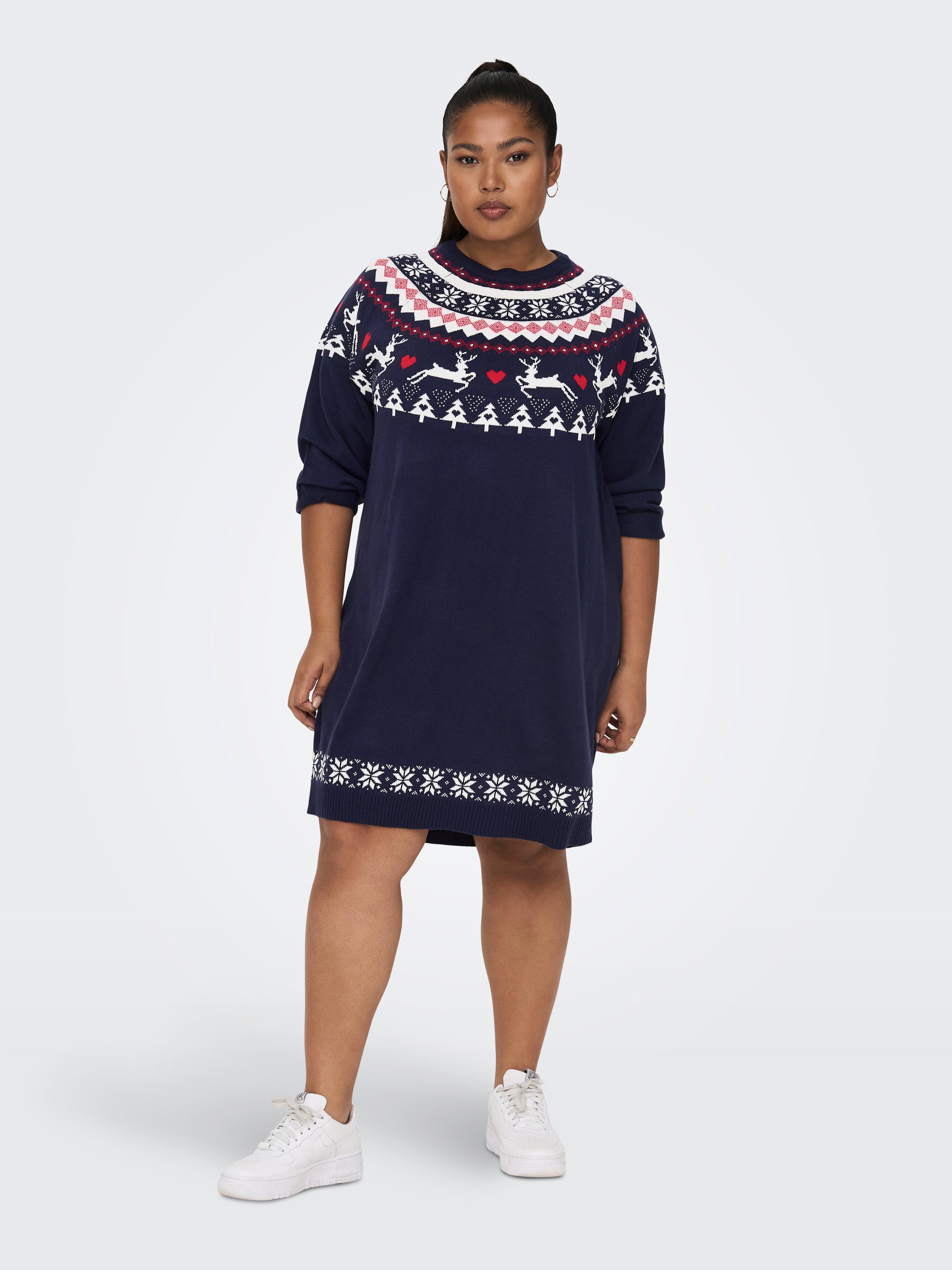 Knitted hot sale christmas dress