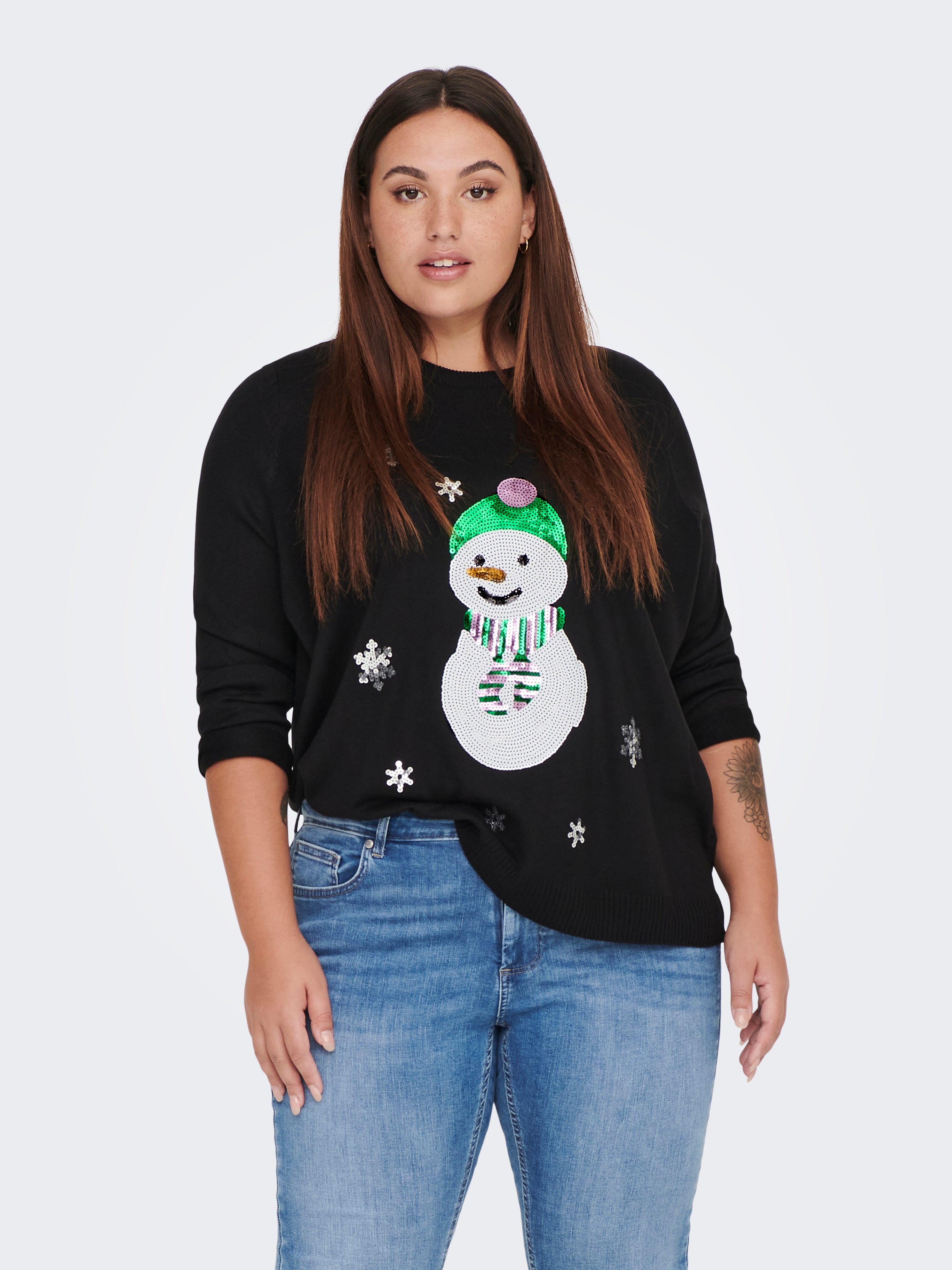 Large size 2025 christmas jumpers