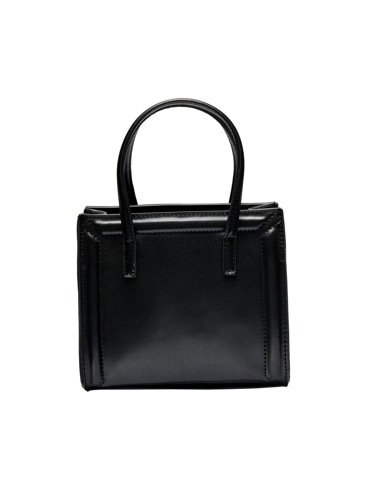 ONLY Imiteret læder taske -Black - 15273800