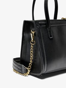 ONLY Imiteret læder taske -Black - 15273800