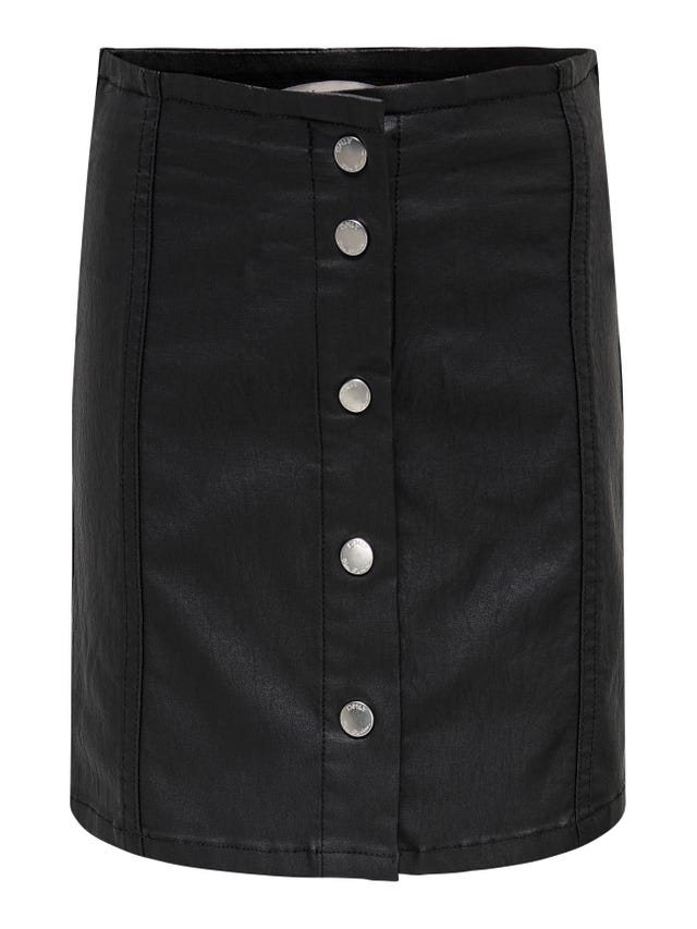 ONLY Coated Mini Skirt - 15273846