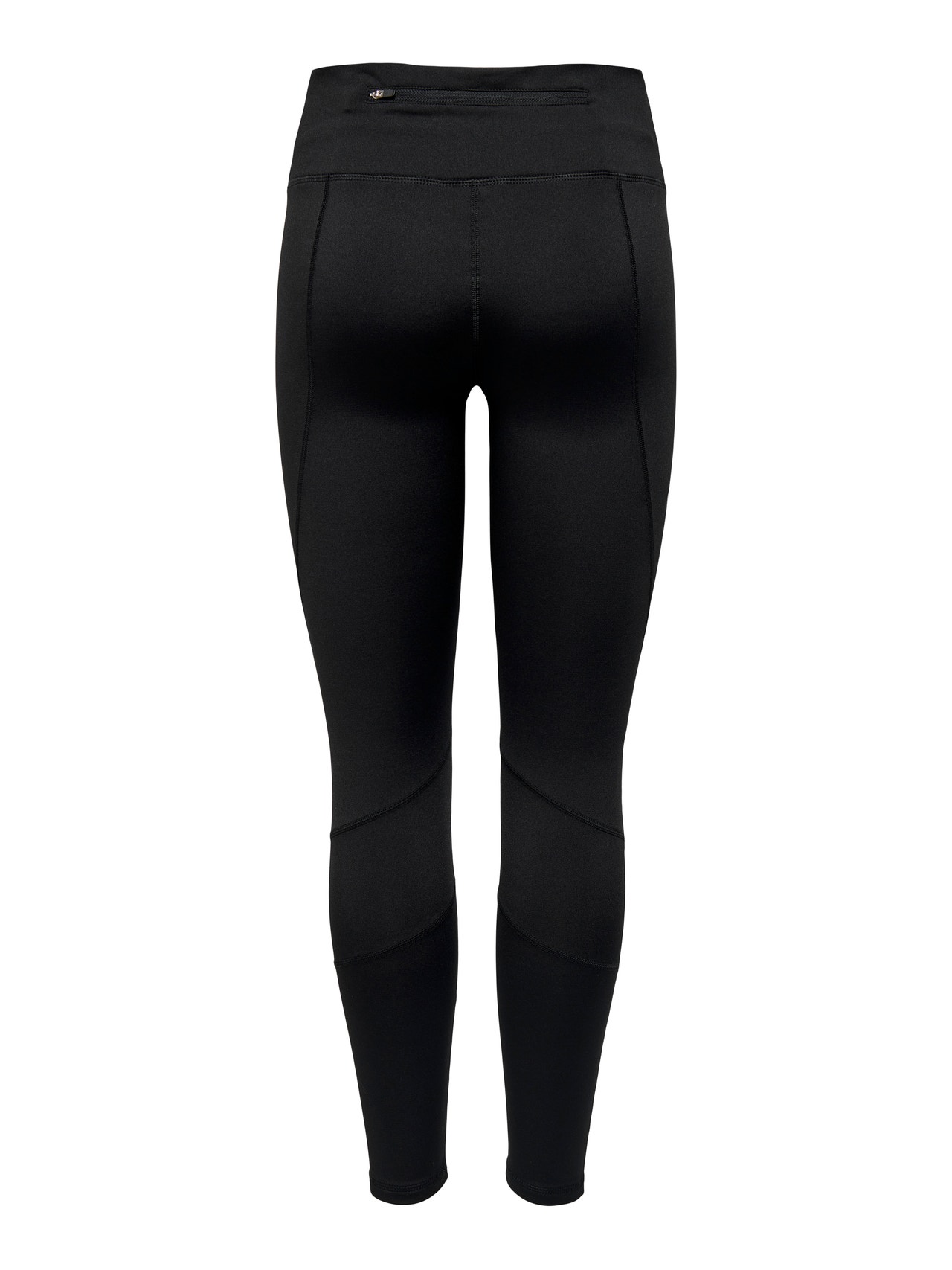 Solid colored Training Winter Tights, Black