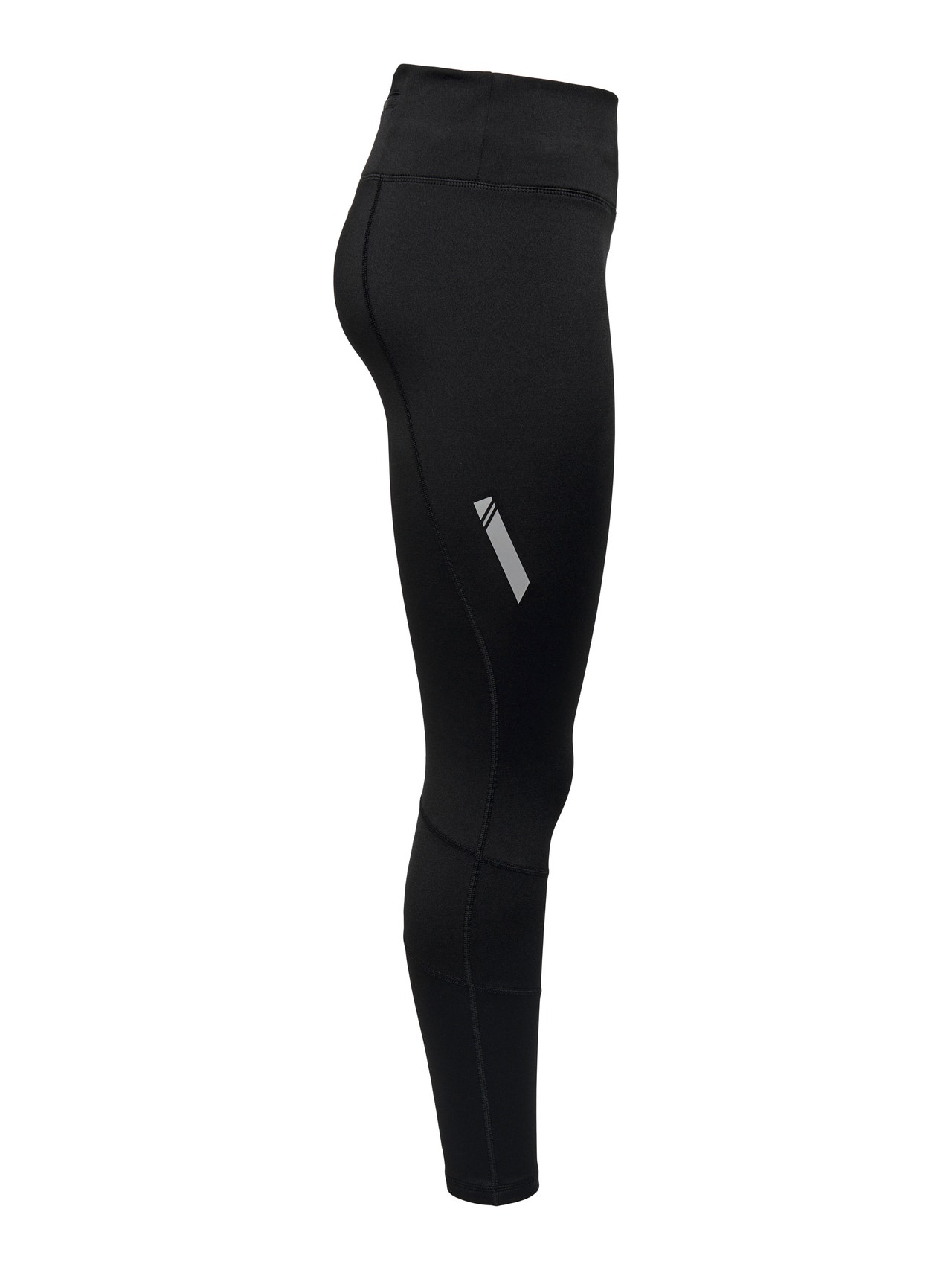 ONLY Solid colored Training Winter Tights -Black - 15273873