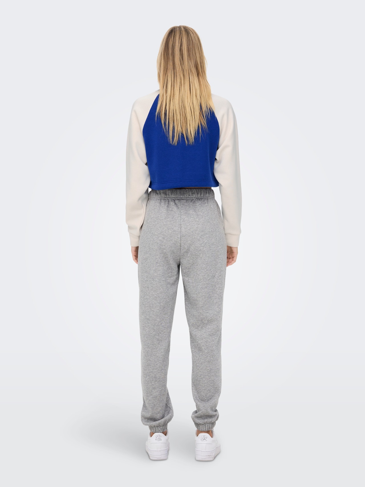 ONLY Cropped Fit O-Neck Sweatshirt -Sodalite Blue - 15273876