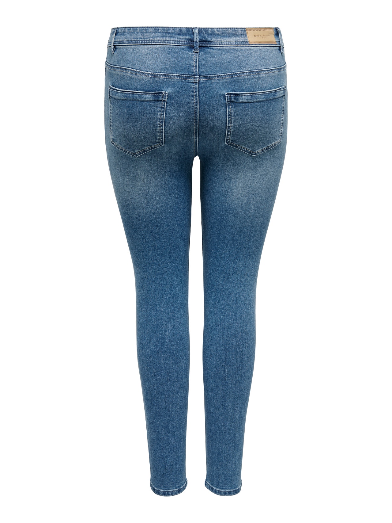 ONLY Jeans Skinny Fit Curve -Medium Blue Denim - 15273898