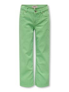 ONLY Straight Fit Normal midje Bukser -Summer Green - 15273900