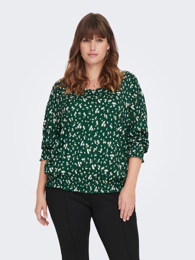 ONLY Curvy printed top - 15274003