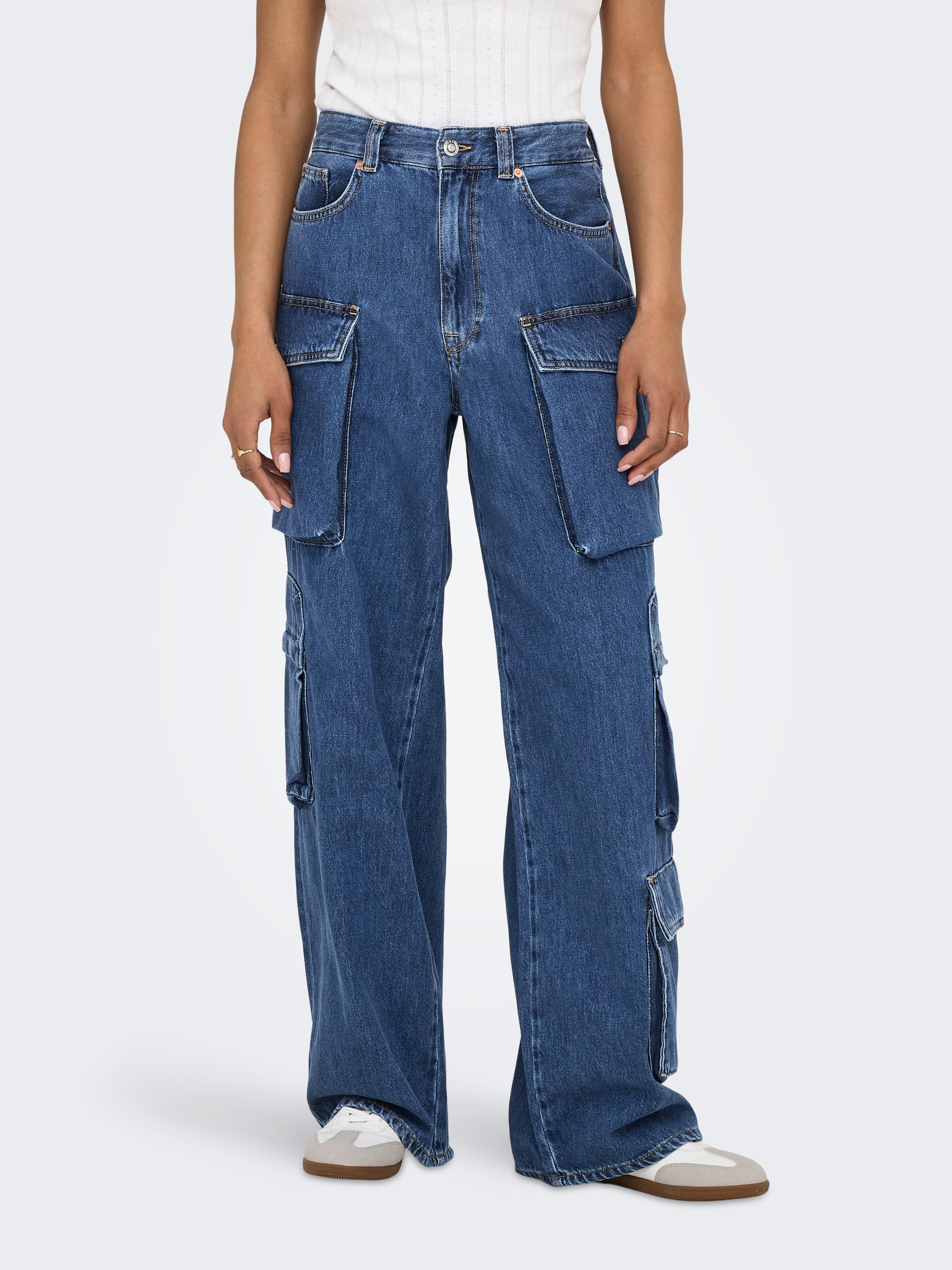 Onljamey Locker Geschnitten Jeans