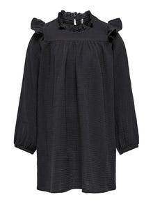 ONLY Frill detail dress -Phantom - 15274048