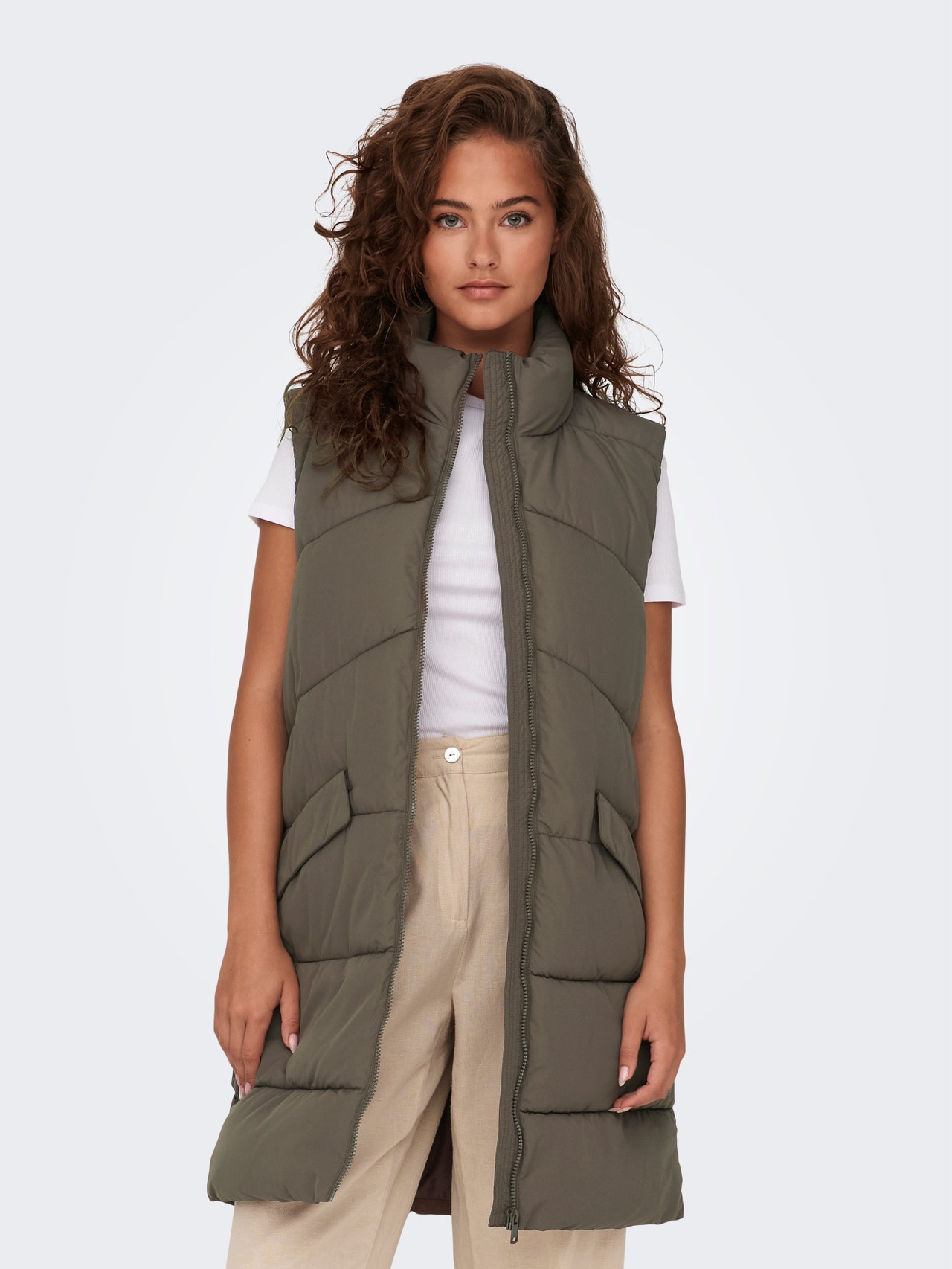 ONLY ONLMATILDE Gilet -Coffee Quartz - 15274066