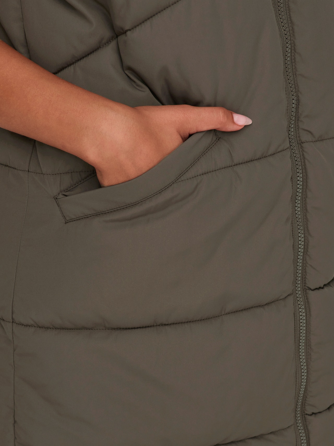 ONLY ONLMATILDE Gilet -Coffee Quartz - 15274066