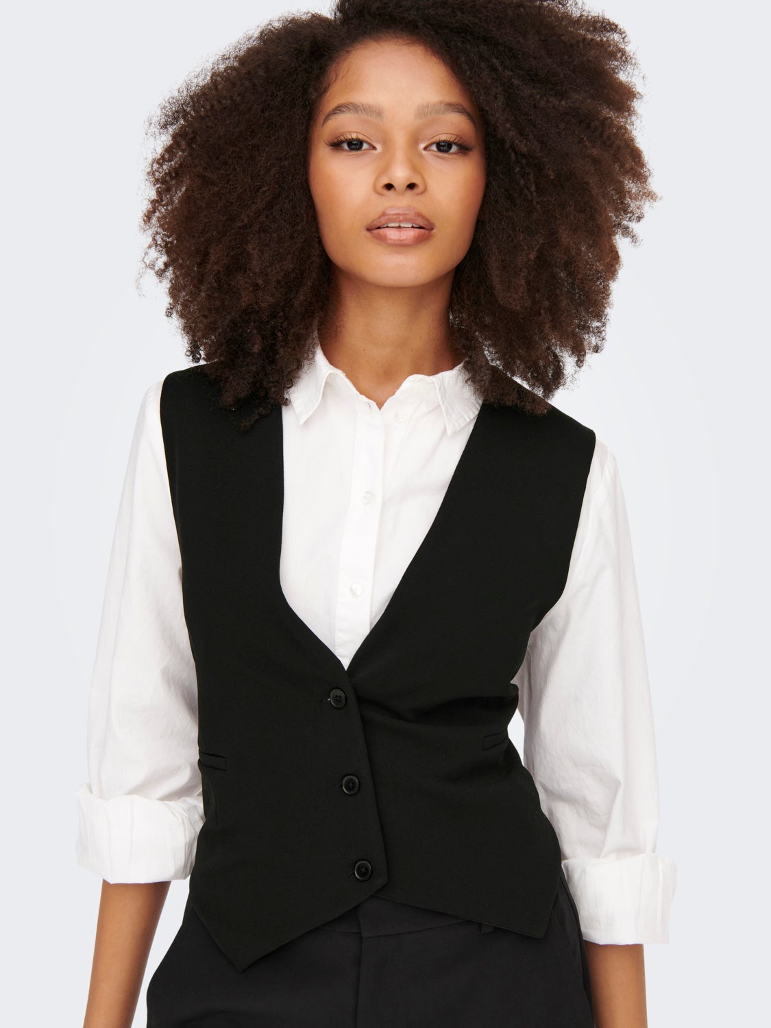 Classic Waistcoat | Black | ONLY®