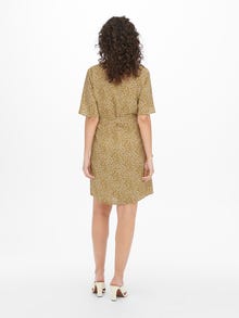 ONLY Printed Short dress -Bronze Mist - 15274391