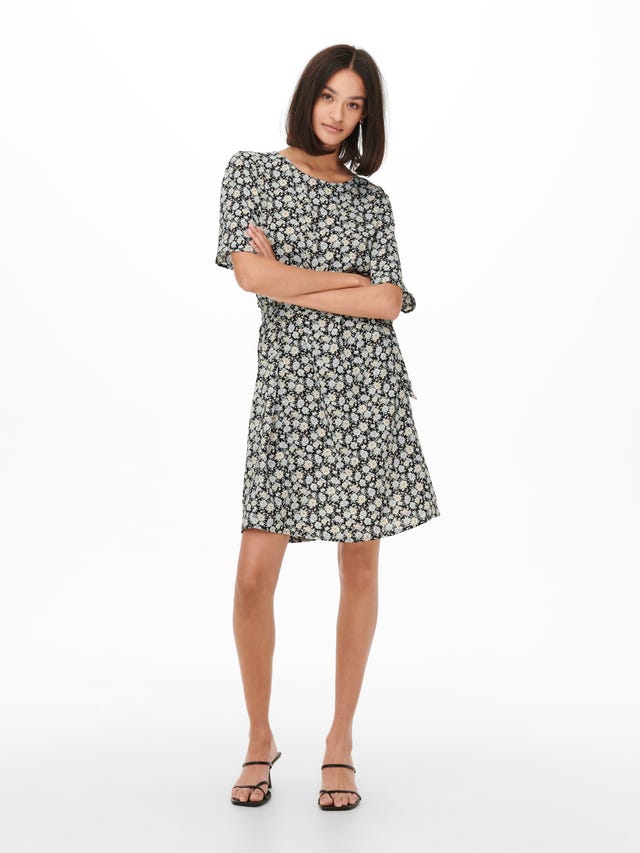 ONLY mini Printet Kort kjole - 15274391