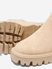 ONLY Bottes Bout rond -Camel - 15274563