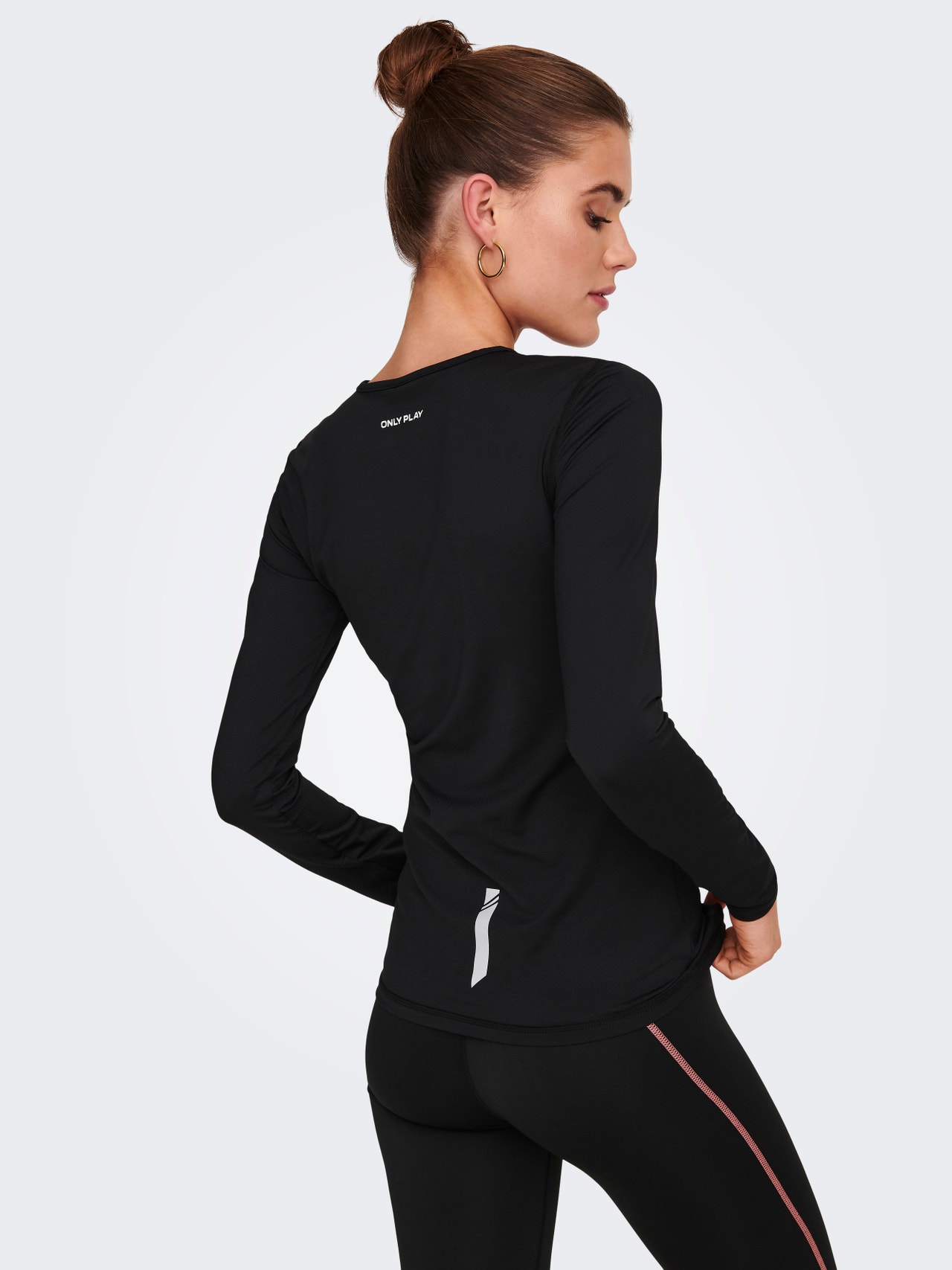 ONLY Long sleeved Training Top -Black - 15274622