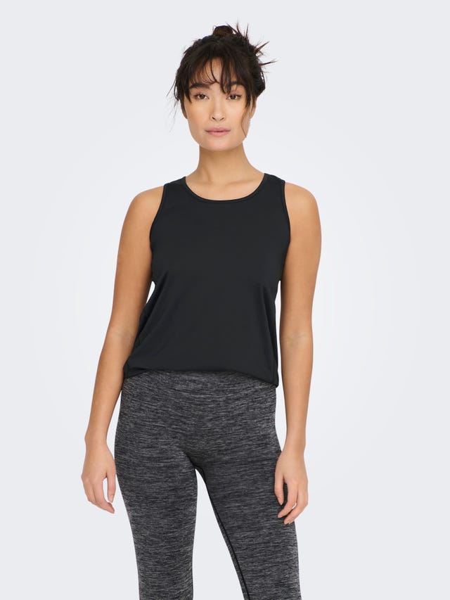 ONLY Regular Fit Round Neck Tank-Top - 15274627