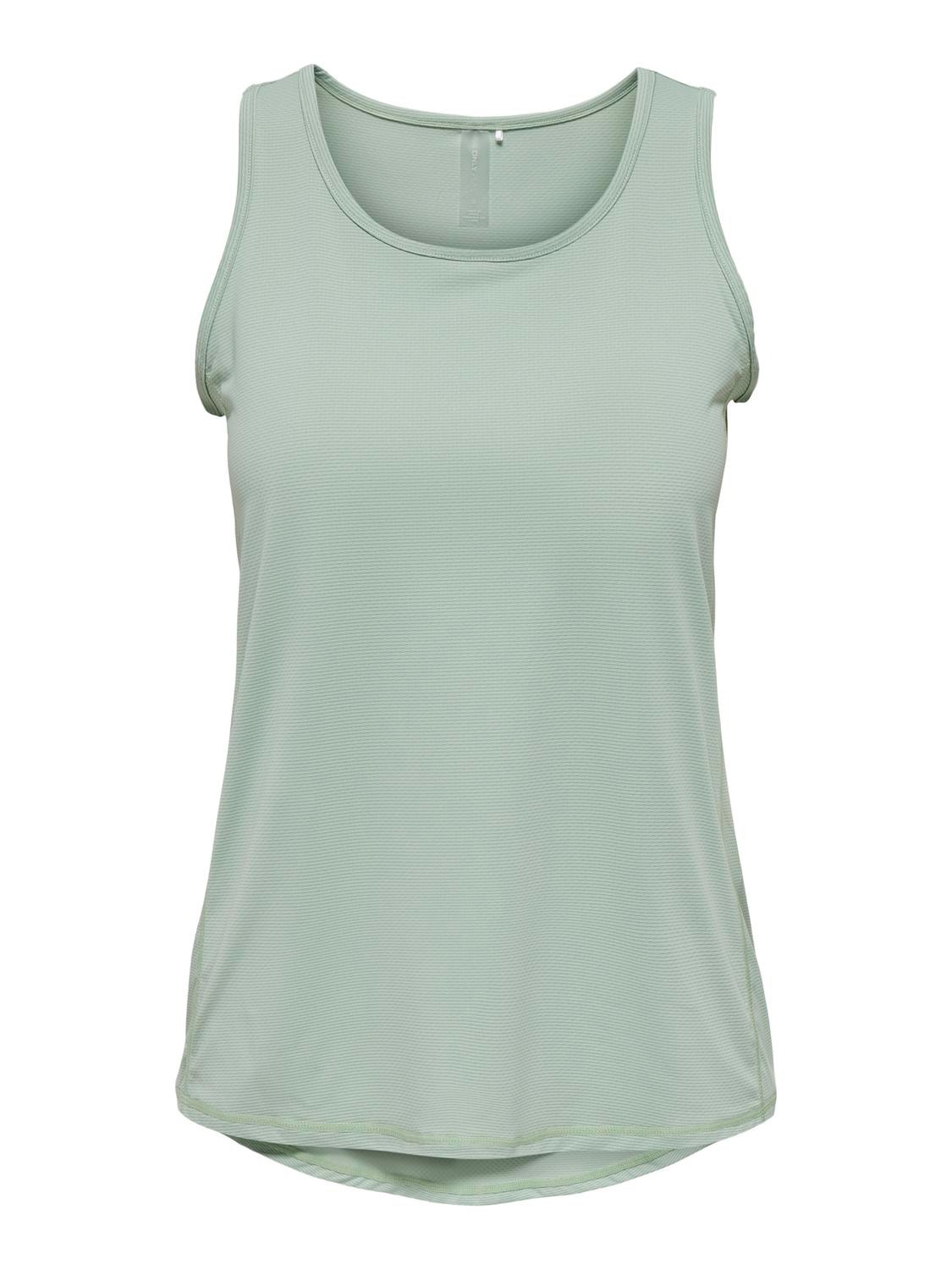 ONLY Train Tank top -Frosty Green - 15274627