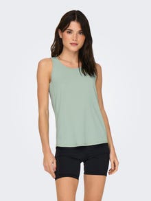 ONLY Débardeurs Regular Fit Col rond -Frosty Green - 15274627