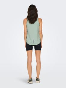 ONLY Regular Fit Round Neck Tank-Top -Frosty Green - 15274627