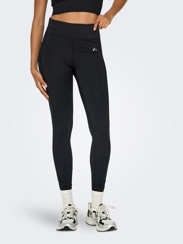 ONLY High waisted Training Tights - 15274629