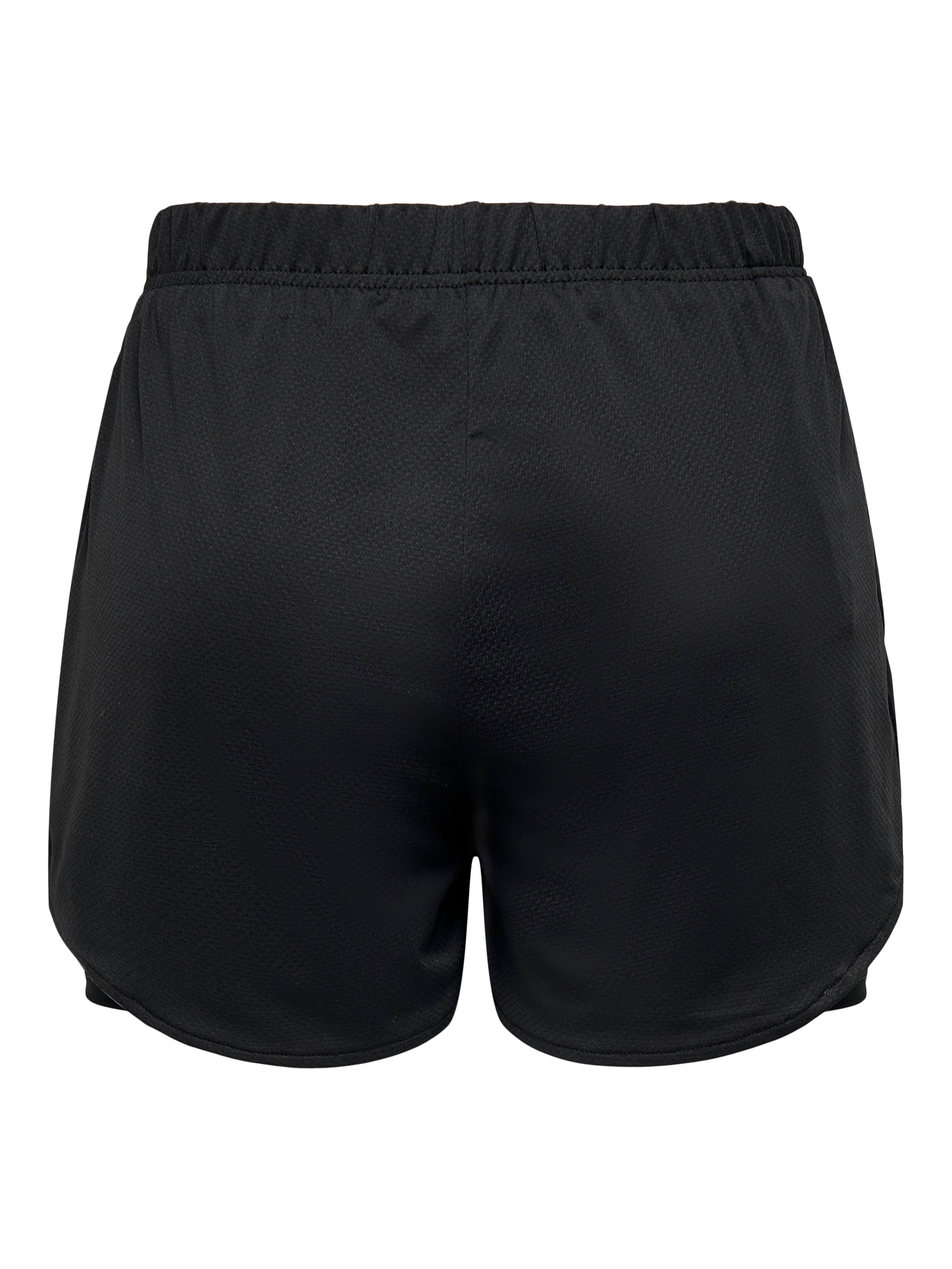 Thumbnail - Onpmila-2 Mittlere Taille Locker Geschnitten Trainingsshorts