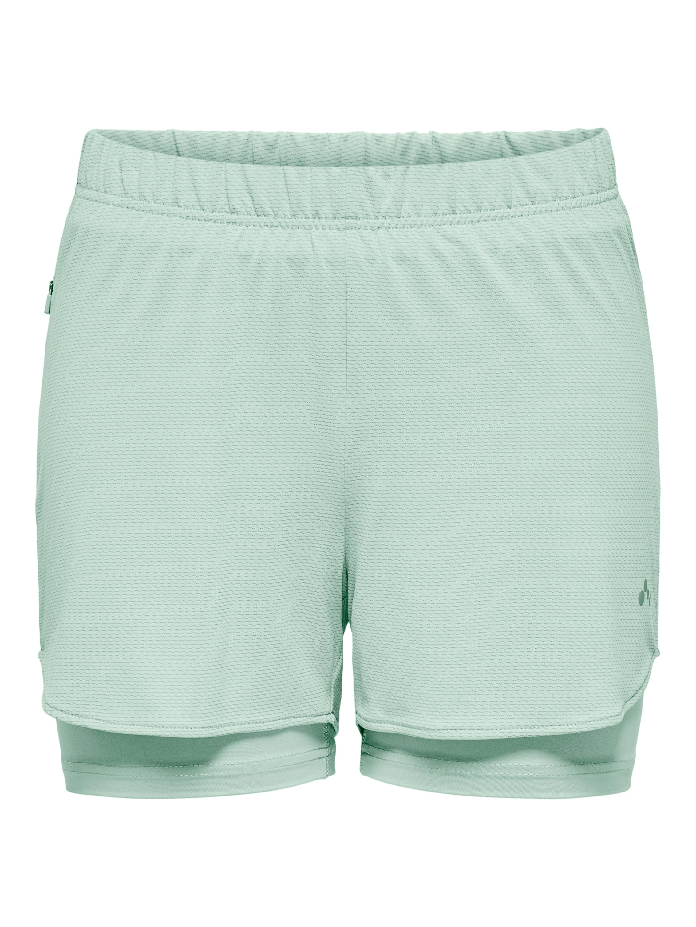 Thumbnail - Onpmila-2 Mittlere Taille Locker Geschnitten Trainingsshorts