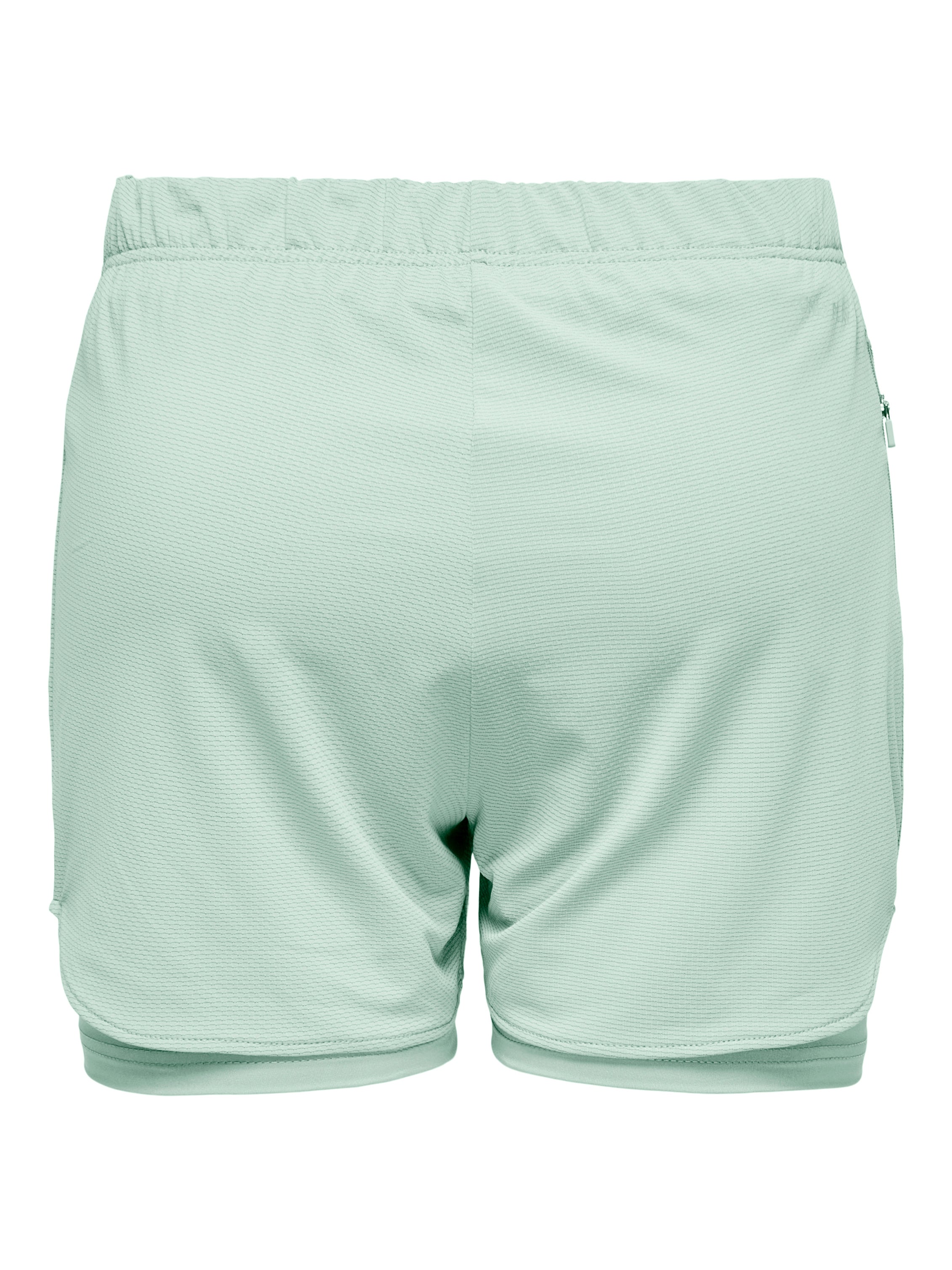 Thumbnail - Onpmila-2 Mittlere Taille Locker Geschnitten Trainingsshorts