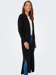 ONLY Long Knitted Cardigan -Black - 15274831