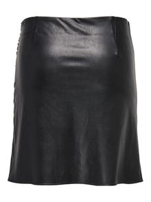 ONLY Curvy mini skirt -Black - 15274878