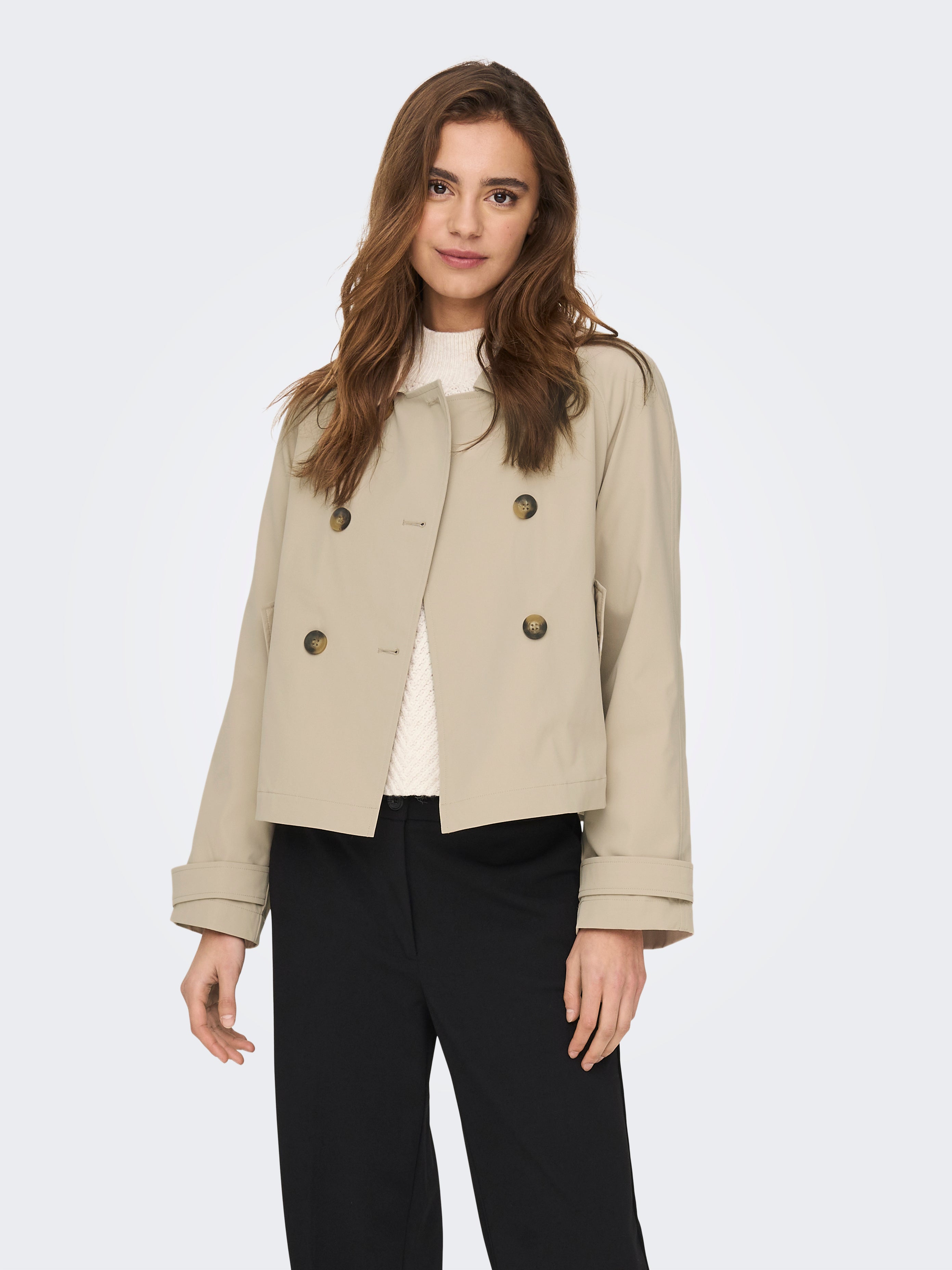 ONLAPRIL Trenchcoat | Hellgrau | ONLY®
