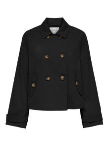 ONLY Short trenchcoat -Black - 15274982