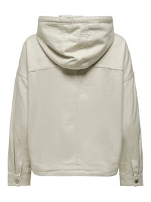 ONLY Hood with string regulation Jacket -Pumice Stone - 15274997