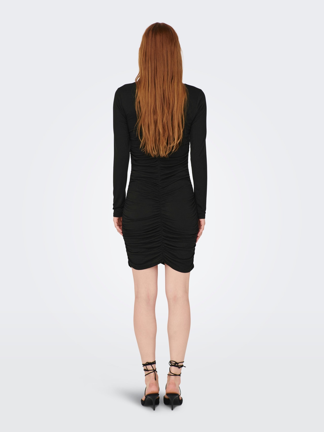 ONLY Slim fit O-hals Korte jurk -Black - 15275064