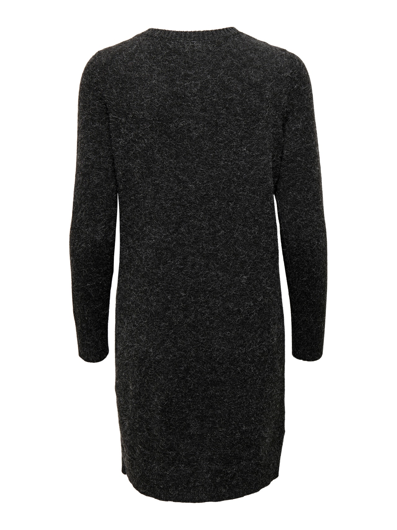 ONLY Lange mouwen Gebreide jurk -Black - 15275248