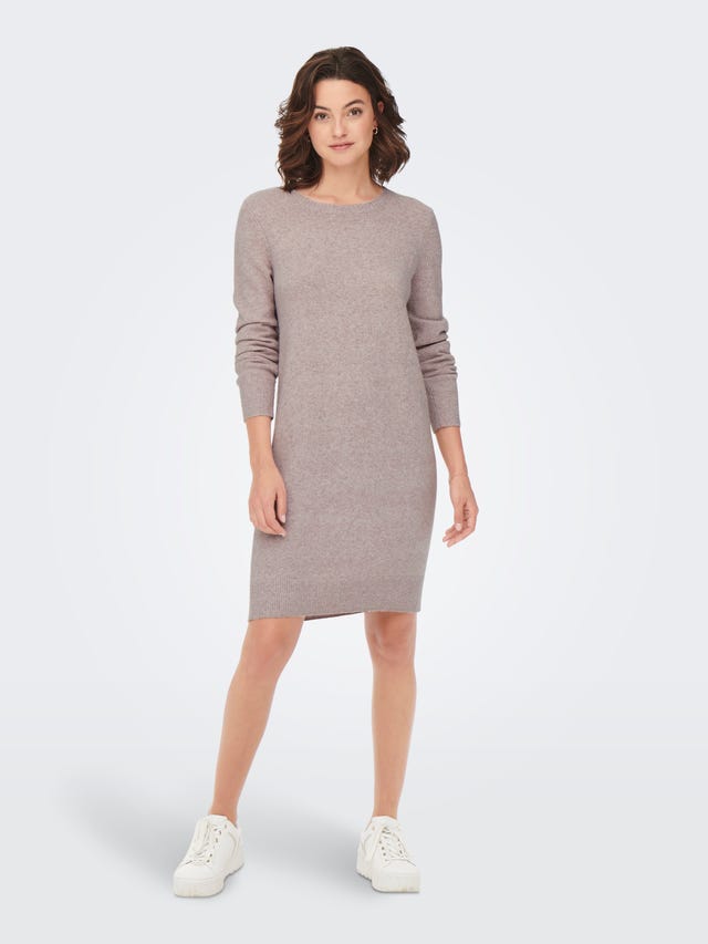ONLY Long sleeved Knitted Dress - 15275248