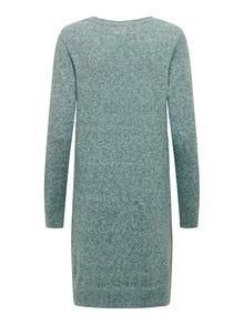 ONLY Long sleeved Knitted Dress -Sea Moss - 15275248