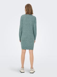 ONLY Langermet Strikket kjole -Sea Moss - 15275248