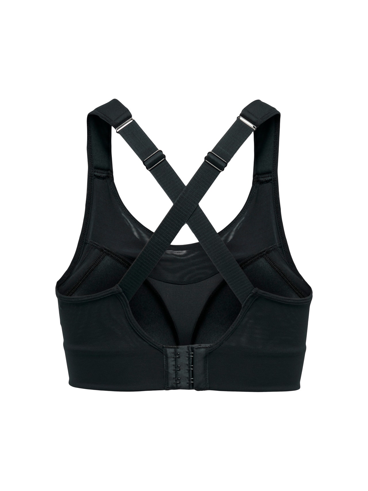 Extra 25% Off for Members: 100s of Styles Added Black Adjustable Straps Sports  Bras.