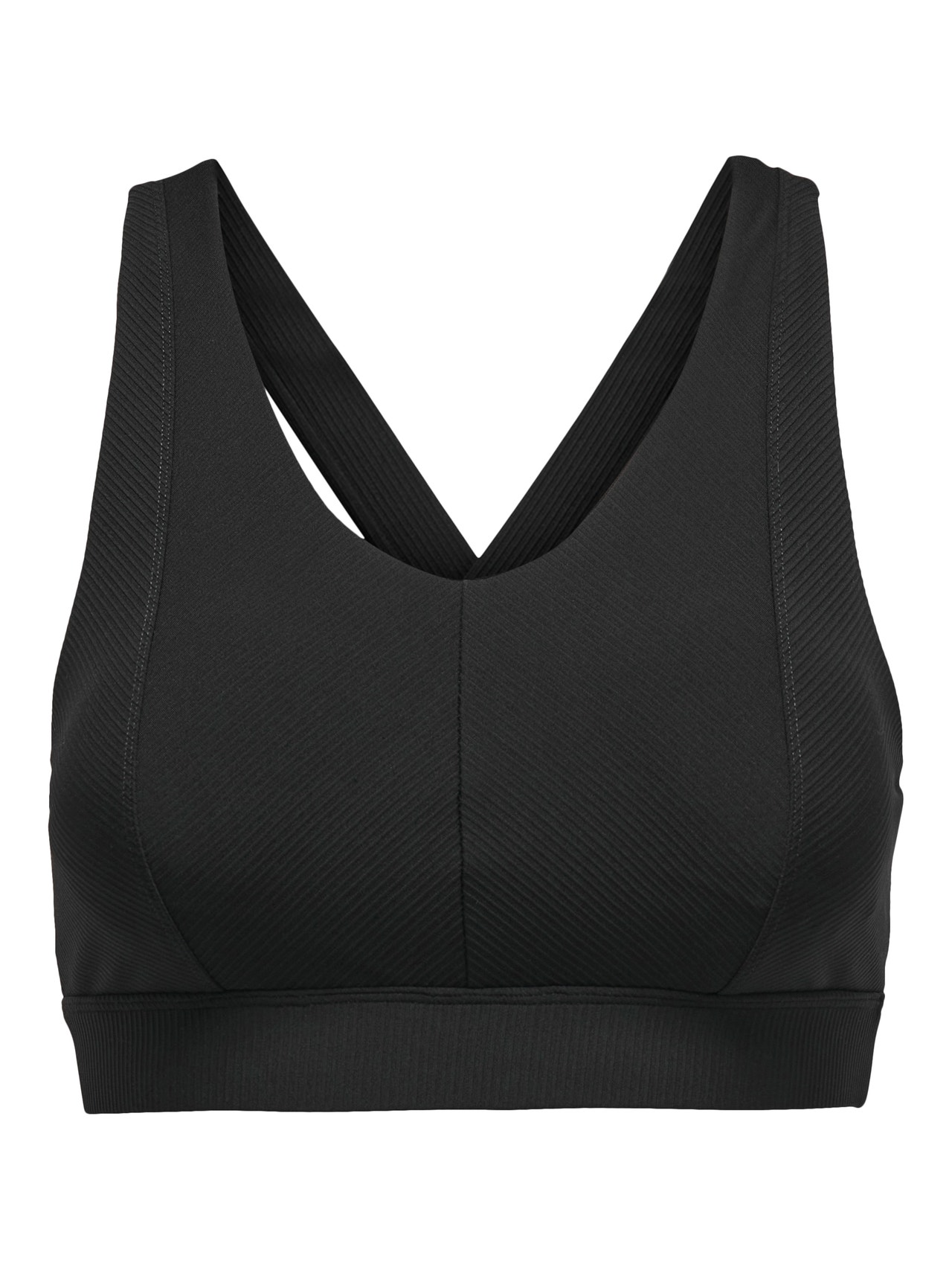 ONLY Cross back sports bra -Black - 15275259