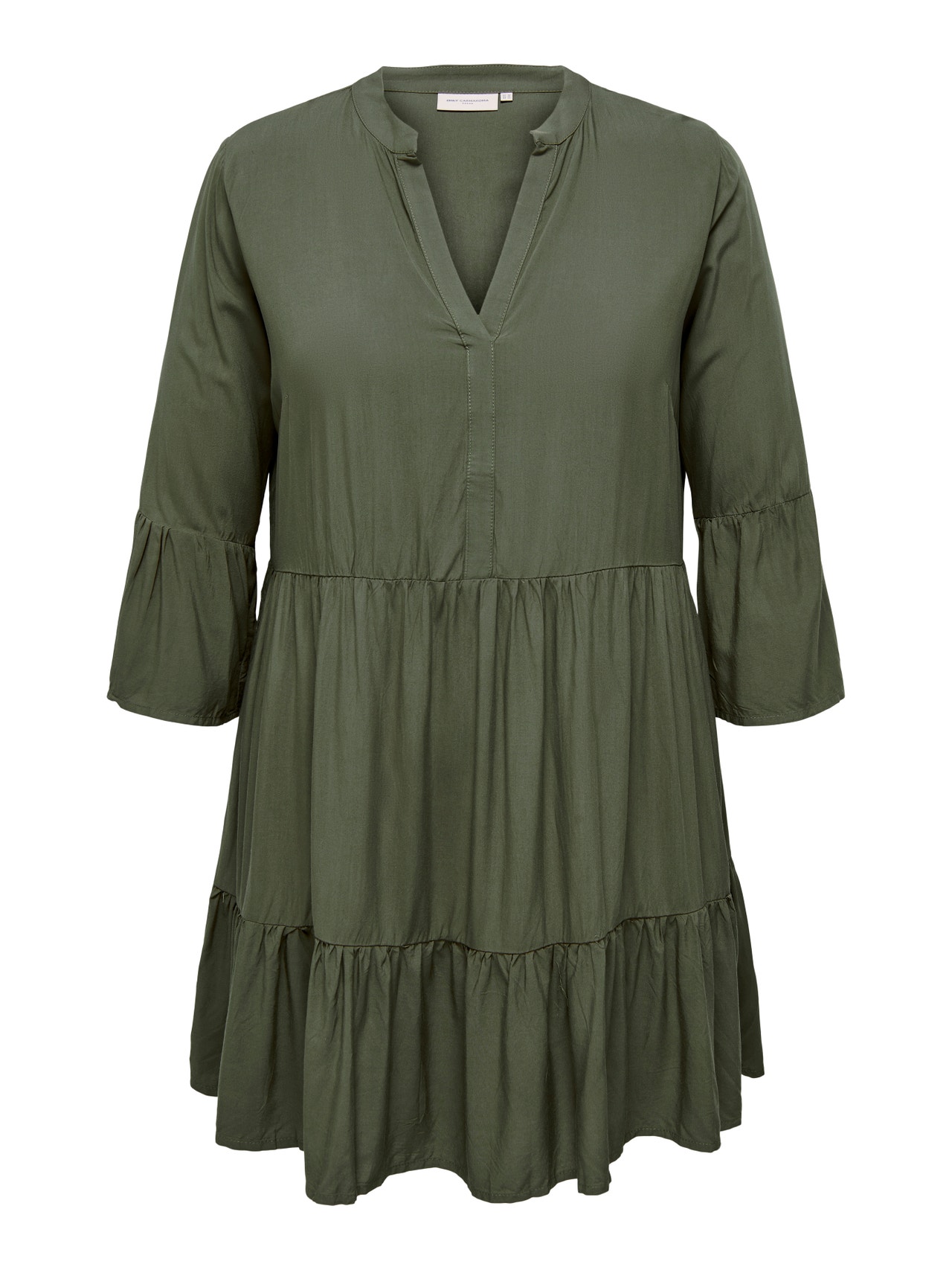 ONLY Curvy tunic dress -Olive Night - 15275353