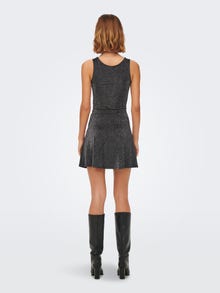 ONLY Glitter mini Skirt -Black - 15275408