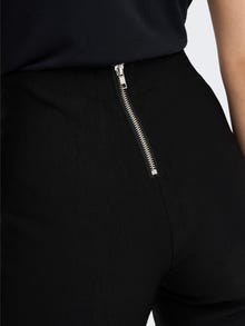 ONLY Cintura alta Pantalones -Black - 15275410