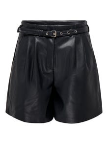 ONLY Shorts Corte regular Cintura media -Black - 15275421