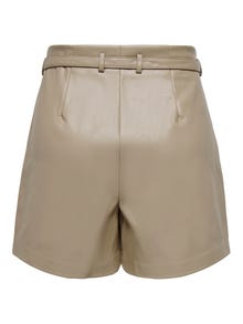 ONLY Shorts Regular Fit Taille moyenne -Weathered Teak - 15275421